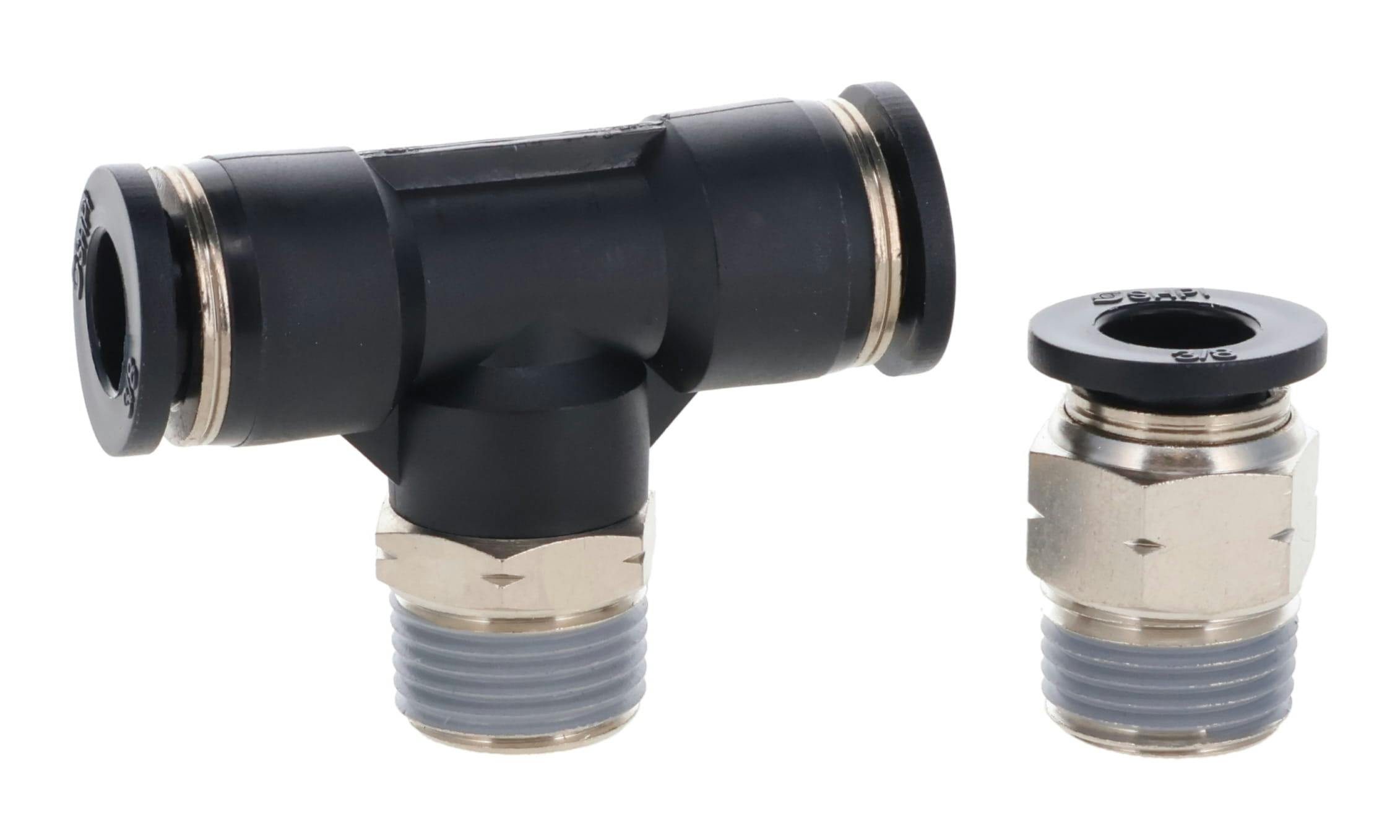 Pneumatic Push to Connect Fittings