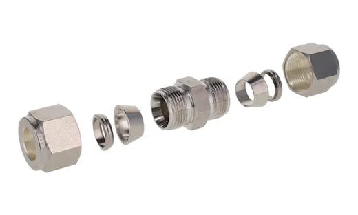 Dual Ferrule Instrumentation Tube Fittings