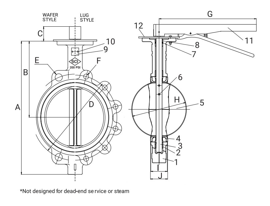 SV160 - Smith Cooper Butterfly Valve 160 Series | HydraulicsDirect.com